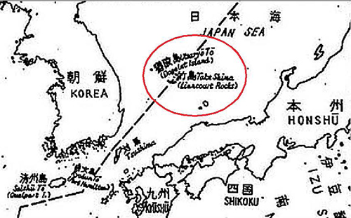일본정부 지도 ‘독도=한국땅’
